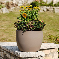 Кашпо ARES Teraplast Италия, материал