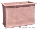 Ящик ALTA LISCIA San Rocco Италия, материал глина Галестро