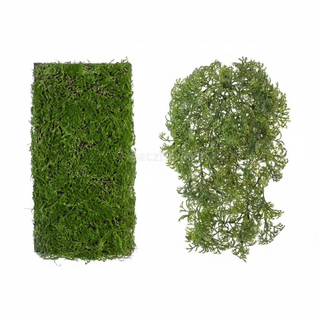 Мох и растения для фитостен