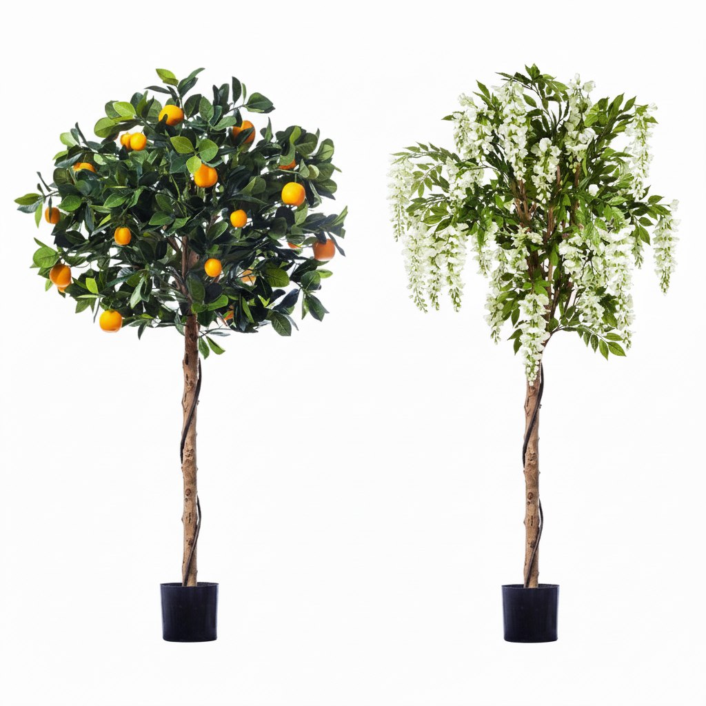 Цветущие и плодовые деревья