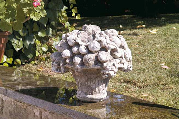 Украшение для сада Cesto Frutta Provenzale Italgarden Италия, материал композитный мрамор