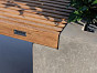 Скамейка с тремя кашпо MODULO/DIVISION Fleur Ami Германия, материал натуральные материалы, доп. фото 2