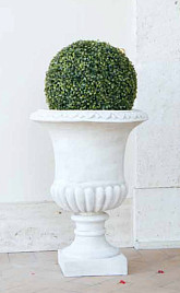 Амфора Norma Italgarden Италия, материал композитный мрамор