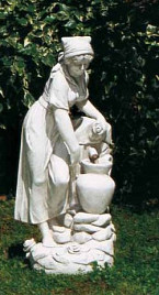 Cтатуя Contadina con anfora Italgarden Италия, материал композитный мрамор