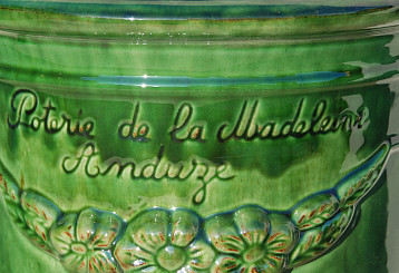 Вазон Angelot Anduze Франция, материал керамика
