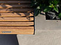 Скамейка с двумя кашпо MODULO/DIVISION Fleur Ami Германия, материал натуральные материалы, доп. фото 1