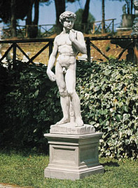 Cтатуя NudoDavid Italgarden Италия, материал композитный мрамор
