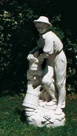 Cтатуя Contadino con mastello Italgarden Италия, материал композитный мрамор