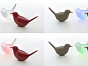 Светящаяся фигурка птицы Pulcino Serralunga Италия, материал 3D пластик, доп. фото 1