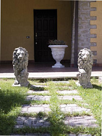 Скульптура Leone somalo Italgarden Италия, материал композитный мрамор